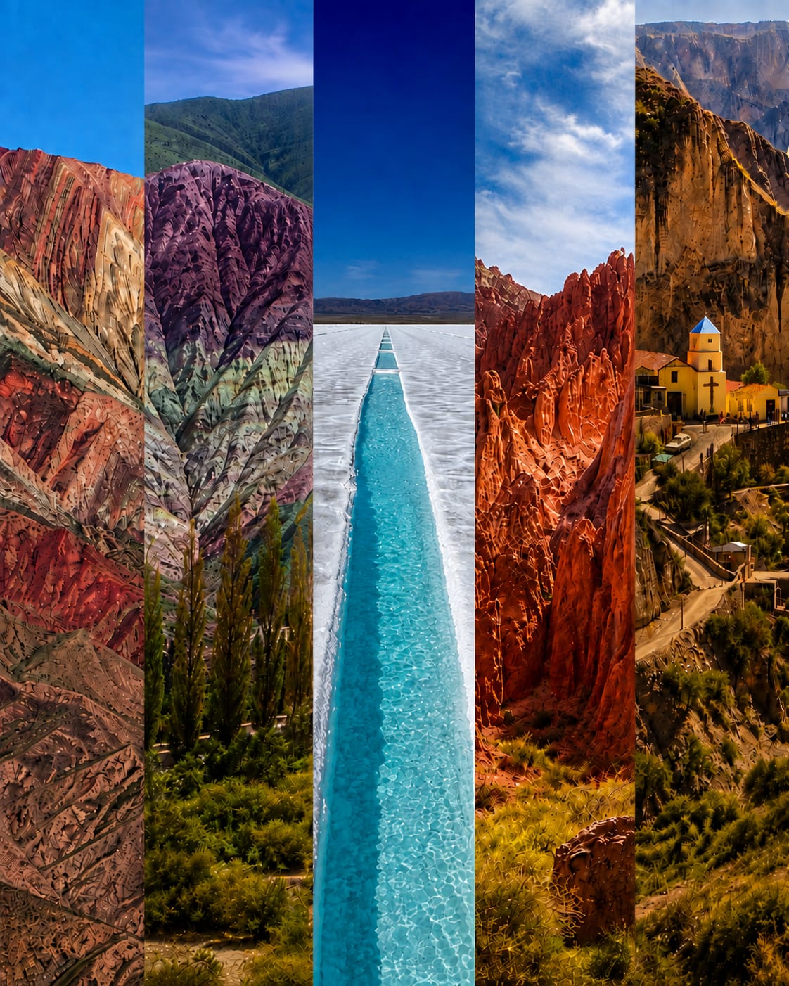 Paisajes de la Quebrada de Humahuaca